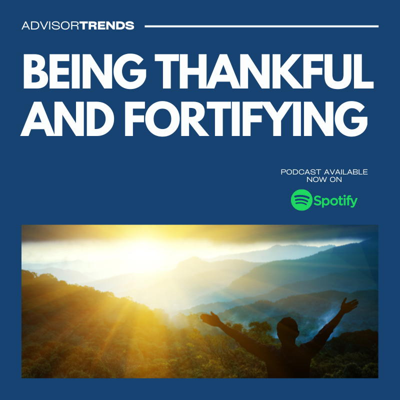 Being Thankful And Fortifying
