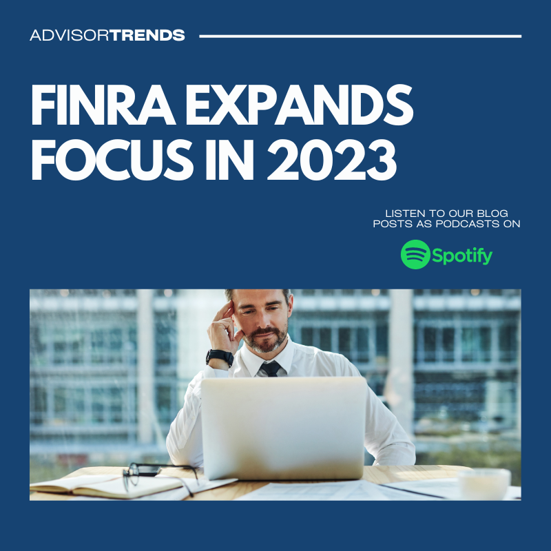 FINRA Expands Focus In 2023